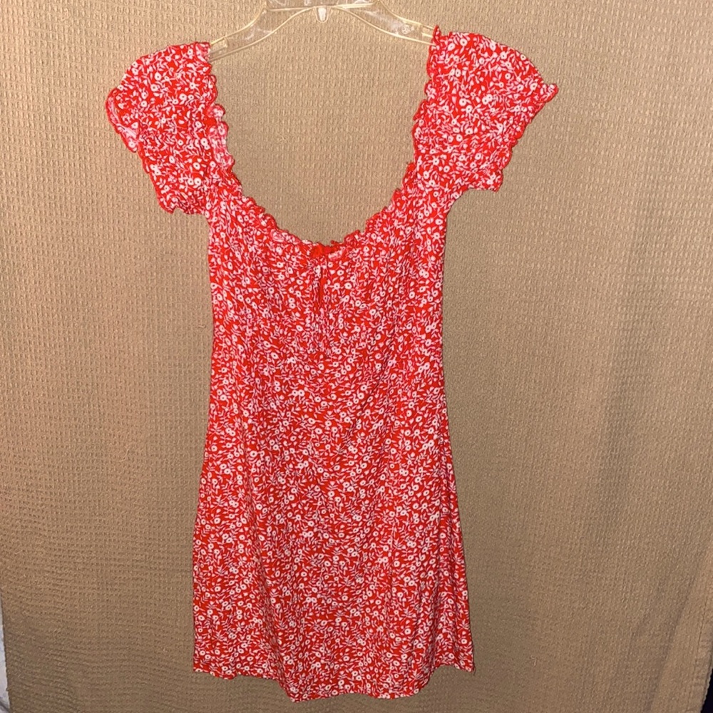 Prince Polly Mini Dress with puffed sleeves